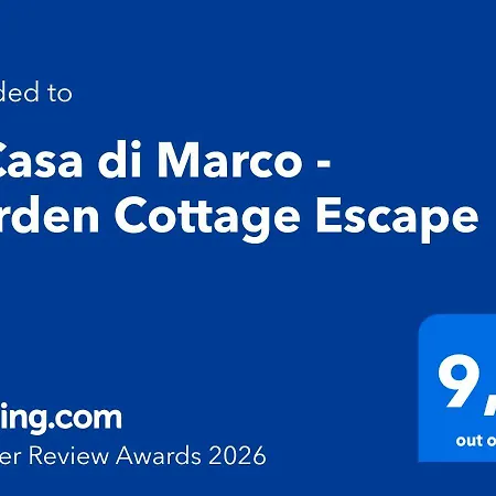 Holiday home A Casa Di Marco - Garden Escape